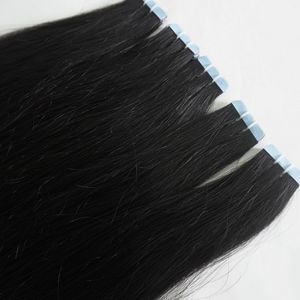 Extensions de cheveux naturels vierges Remy à bandes adhésives, couleur noir naturel, provenant du Vietnam, vente en gros - Product Image 2