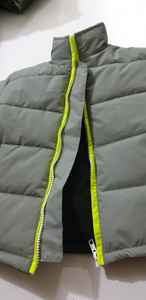 Cortavientos de invierno personalizado para hombre con capuchas cálidas Chaqueta corta Ripstop down Grueso Puffer impermeable y cierre de cremallera - Product Image 2