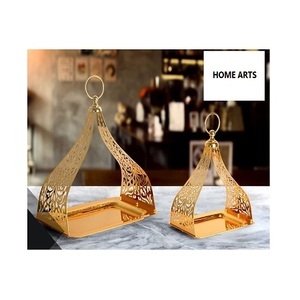 Newest Design Brass and <b>Mirror</b> Serving <b>Tray</b> Round Shape Customized Size Tea Coffee <b>Tray</b> at Wholesale Price - Product Image 2