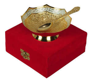 Cuenco de latón personalizado, cuenco decorativo y de almacenamiento para cocina, cestas de almacenamiento de la India, artículo para Hotel y restaurante para el hogar - Product Image 3