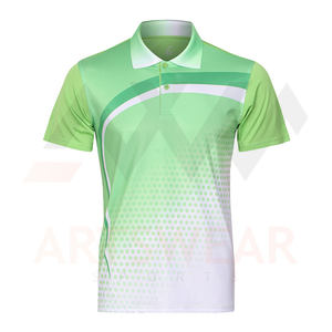 Unisexe polo chemise sublimé 100% coton personnalisé courir sport polo chemises en gros usage d'été à manches courtes hommes chemise 2022 - Product Image 5