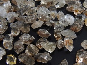 Herkimer เพชรธรรมชาติคริสตัลแร่หยาบอัญมณีหินหลวมสำหรับทำเครื่องประดับสร้อยคอนักเก็ตร็อค - Product Image 4