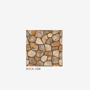 Prix inférieur Conception de roche simple et élégante Carrelage de stationnement en céramique 400x400mm - Product Image 1