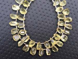 Vente en gros de pierres précieuses en quartz citron naturel de haute qualité perles jaunes à facettes pour la fabrication de bijoux pierres semi-précieuses - Product Image 3