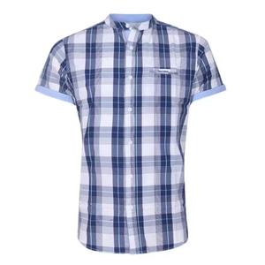 เสื้อเชิ้ตลายสก๊อตของผู้ชาย,คอตตอน100% แขนสั้นลำลองจากบังกลาเทศ - Product Image 1