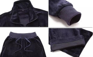 Conjunto de 2 piezas de moda para hombre, ropa para correr, chándal de terciopelo, la mejor calidad para niños, chándal de diseñador - Product Image 6