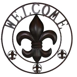 Fabricant Distributeur Rustique Home Made Galvanized Star Garden Ware Décoratif Iron Star Noir Couleur Forme Arrondie Fantaisie Métal - Product Image 3