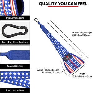 Correas abdominales para entrenamiento de fuerza, correas abdominales Ab para colgar, novedad de diseño personalizado, venta al por mayor - Product Image 2