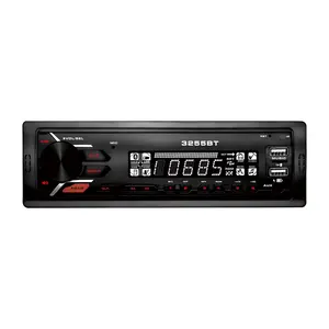 אוניברסלי רכב רדיו 1 דין סטריאו Aux Fm מקלט Sd LCD תצוגת רכב Mp3 נגן לרכב