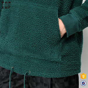 Custom Design Men's <b>Poncho</b> Casual Pullover Sherpa Fleece French Terry Warm Hoodies - Product Image 2