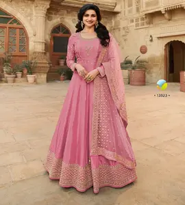 Spezielle Salwar-Anzüge Georgette Anarkali-Anzüge für Frauen