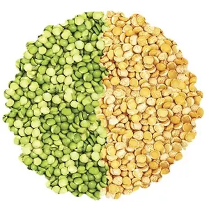 100% natural Non-GMO Dried Yellow split peas 1/4 inch for cooking wide bulk healthy food wholesale