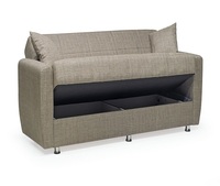 Sofá Cama Convertible Moderno, Plegable, con Almacenamiento, Tapicería de Terciopelo, Diseño Ecológico y Portátil para Apartamentos Pequeños, 3 Plazas, de Lujo