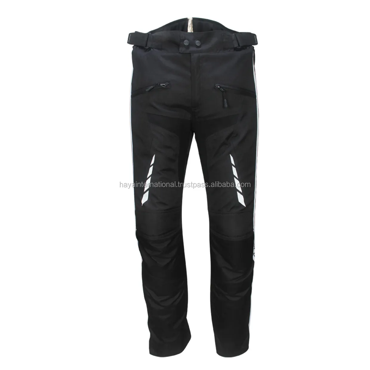 Pantalones vaqueros deportivos para motocicleta, tela con protección para rodillas, Cordura
