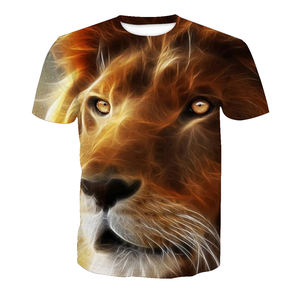 Camiseta de manga corta con estampado 3D para hombre, ropa deportiva masculina de verano, a la moda, nueva, 2019 - Product Image 5