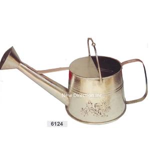 Conception artisanale, réservoir d'eau galvanisé, finition jaune, arrosoir décoratif, arrosoir personnalisé finition jaune - Product Image 6