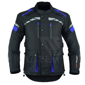 Chaqueta de Cardura ligera y transpirable a prueba de viento para adultos-Tamaños de equipo personalizados de carreras de motos de protección disponibles para invierno - Product Image 2