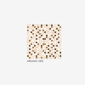 Color marrón oscuro con baldosas de cerámica de diseño pequeño para estacionamiento 400x400mm - Product Image 2