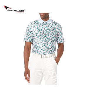 Logotipo personalizado Golf para Polo para hombres de talla grande 100% algodón antiarrugas patrón sólido Color liso Hombre camiseta para Polo - Product Image 6