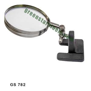 Eye Magnifier 3 Inch Rotatable Stand Jewelry Making Tool <b>Watch</b> Repair Lens Magnifying Glass Goldsmith Tool | Item No GS-782 - Product Image 1