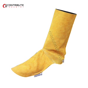 Couvre-chaussures en cuir de vachette pour le soudage et la protection du naissain - Product Image 3