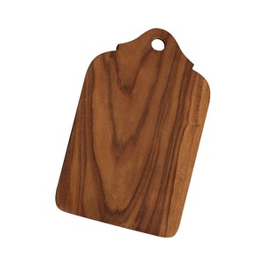 Plato de pizza de madera de acacia con asa para uso en la cocina - Product Image 4
