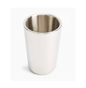 Refroidisseur à vin à double paroi, refroidisseur à vin décoratif en métal, refroidisseur à vin pour une seule bouteille, support de refroidissement, design martelé - Product Image 1
