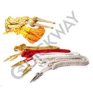 Aiguillette de fil de lingot accessoires d'uniforme de cérémonie de haute qualité quantité en vrac personnalisée 2024 - Product Image 4