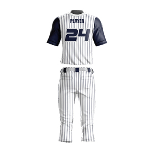 Ensembles d'uniformes de baseball à manches courtes pour hommes Team Name | Vêtements de sport respirants de haute qualité | Logo de sublimation personnalisé - Product Image 3