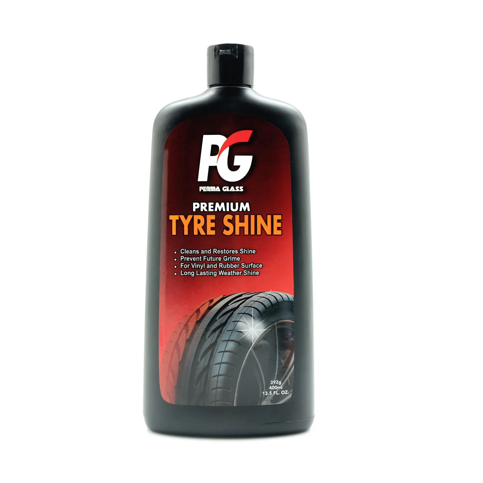 Articles d'accessoires automobiles célèbres malaisie PG Perma Glass Premium Tire shining Polish 400ml durée de vie de 3 à 5 ans