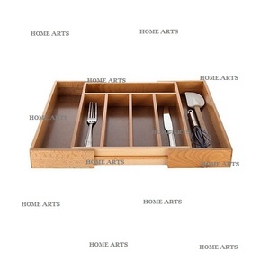 Porta Cubiertos de Madera con 6 Compartimentos, Porta Cubiertos de Calidad Superior a Precios Bajos - Product Image 3