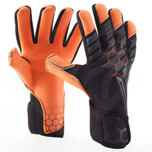 OEM unique style Professional Kids <b>Men</b> Football GoalKeeper Anti-slip Finger Guard Goalie Gloves OEM Kids Soccer Gloves with logo - Product Image 4