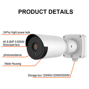 4K Cctv Camera Kit 10X Zoom Siêu WDR 120DB Bullet Camera AHD TVI CVI CVBS SDI UTC Điều Khiển + 4K DVR - Product Image 4