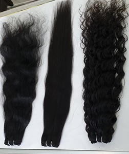 Les meilleurs cheveux humains du temple de la trame de la machine indienne du sud de l'Inde, prix de gros des extensions de cheveux humains - Product Image 5