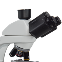 Microscope composé trinoculaire de laboratoire de recherche de qualité supérieure Pro_Contrastech 40X-1000X Plan Infinity Kohler