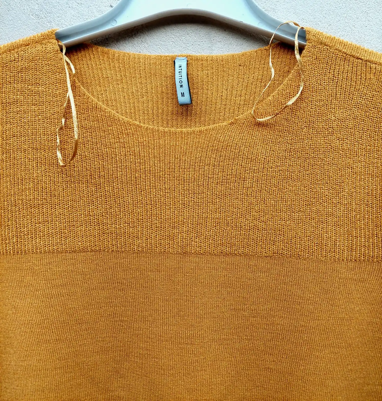 Pull pour l'hiver, col rond, modèle de créateur, confortable, tricot acrylique 100%