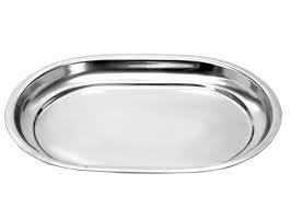 Hot Selling Serving <b>Tray</b> Luxury Kitchenware Modern Design Stainless Steel Serving <b>Tray</b> at Affordable Price from India - Product Image 3