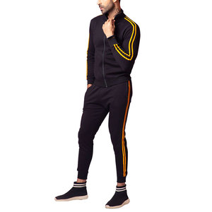 Ensemble 2 pièces de vêtements de printemps pour hommes, Streetwear, survêtements pour hommes, Logo personnalisé, jogging, survêtement ajusté - Product Image 1