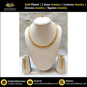 Joyería Africana Hecha a Mano en Chapado en Oro para Bodas y Fiestas - Product Image 6