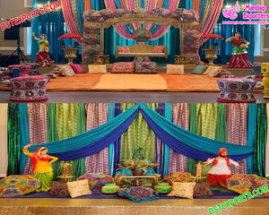 Punjabi Sangeet ร่ม phulkari, อุปกรณ์ตกแต่งเวที Canada Panjabi - Product Image 2