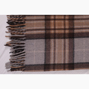 Couvertures en laine pour l'hiver Top qualité nouveau design confortable confort avec nos couvertures en laine tartan en gros à vendre - Product Image 3