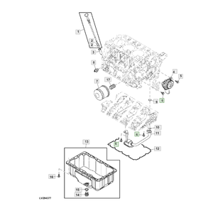 Perno Tradella Internacional de Alta Calidad 19M7300, Pieza Certificada para Tractor, Sujetador de Acero de Alta Resistencia, 1 Año de Garantía, Motor, Chasis - Product Image 2