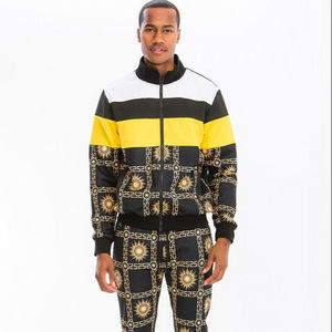 Chándal deportivo de poliéster 100% para hombre, chándal polar de último diseño - Product Image 1