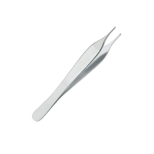 Hudson ewald 12 cm dụng cụ phẫu thuật phẳng xử lý mô kẹp với 1x2 răng cơ sở của dụng cụ phẫu thuật - Product Image 6