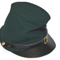Gorra Kepi Verde de Lana 100% de Alta Calidad, Ajustable, con Bordado a Mano, para Exteriores, Estilo Green Berdans Sharpshooter, Unisex, Venta al Por Mayor