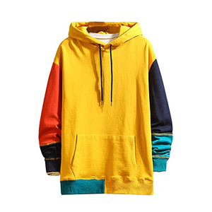 Latest Arrival Solid Pattern Casual Multi-Color <b>Fleece</b> Panel <b>Work</b> Hoodies Hooded Custom Winter Clothing Breathable Windproof - Product Image 2