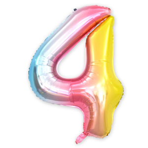 <span class=keywords><strong>Palloncini</strong></span> in Foil da 40, 16 e 32 Pollici per Decorazioni <span class=keywords><strong>di</strong></span> Compleanno, Numeri da 0 a 9, <span class=keywords><strong>Palloncini</strong></span> <span class=keywords><strong>Arcobaleno</strong></span> - Product Image 5