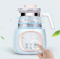 Modulateur de lait pour bébé Distributeur réglable Garder au chaud numérique pour bébé Lait maternisé Bouilloire