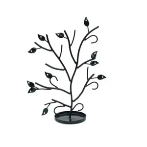 Tree Shaped Iron Jewelry Stand