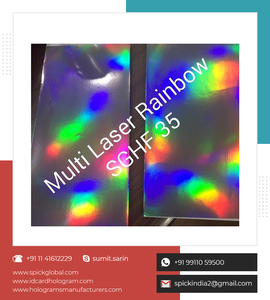 High Quantity Different Pattern PET Holographic Metallized Transparent <b>Lamination</b> <b>Film</b> for Paper Board Anti Custom Sticker - Product Image 2